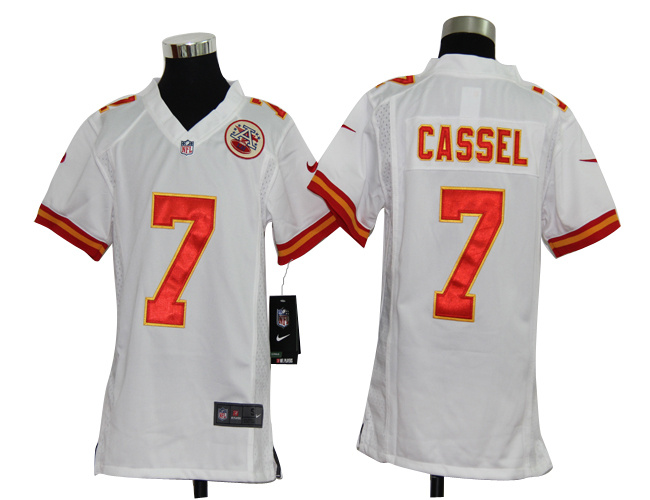Nike Game Jerseys white Kansas City Chiefs 17 Matt Cassel
